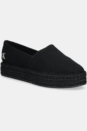 Calvin Klein Espadrillas FLATFORM ESPADRILLE MG/HDW colore YW0YW01737