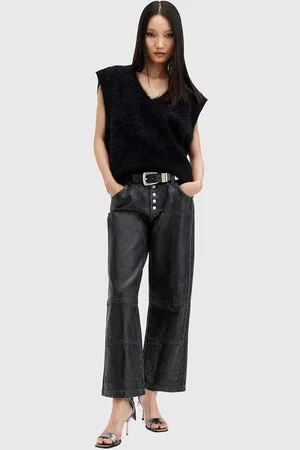 AllSaints Pantaloni in cotone TAY CARPENTER colore W022EB