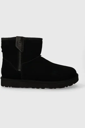 UGG Stivali da neve in camoscio Classic Mini Bailey Zip colore 1151230