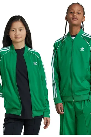 adidas Felpa per bambini SST TRACK TOP colore con applicazione IY7458
