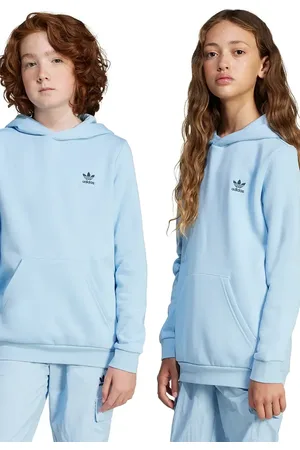 adidas Felpa per bambini colore con cappuccio JI5827