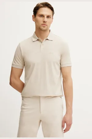 HUGO BOSS Polo in cotone colore
