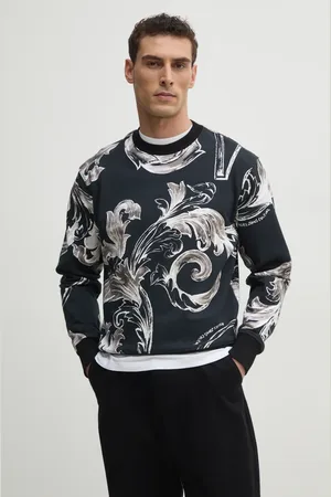 VERSACE Felpa in cotone uomo colore 78GAI3R0 FS190