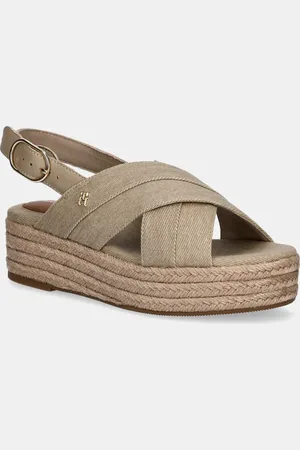 Tommy Hilfiger Sandali DENIM ESPADRILLE PLATFORM SANDAL donna colore FW0FW08669