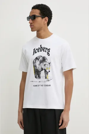 Iceberg T-shirt in cotone uomo colore F025 6307