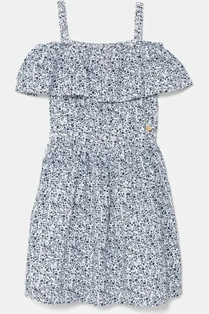 Guess Vestito di cotone bambina colore J5GK24 WH710