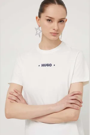 HUGO BOSS T-shirt in cotone donna colore
