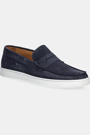 U.S. Polo Assn. Mocassini in camoscio MIGUEL002M/5S1 uomo colore marrone MIGUEL