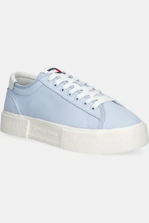 Tommy Hilfiger Sneakers FLATFORM CANVAS SNEAKER donna colore EN0EN02792
