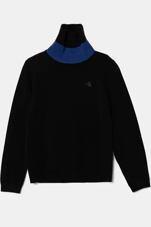 Calvin Klein Maglione per bambini con misto lana colore IB0IB02221