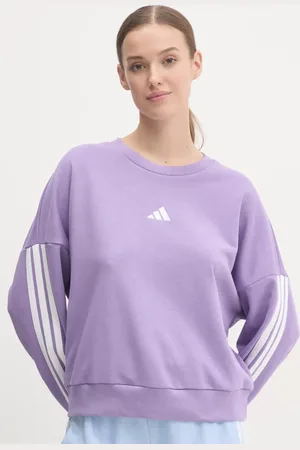 adidas Felpa Essentials donna colore con applicazione JD5291
