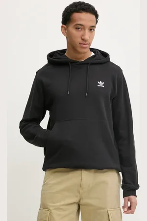 adidas Felpa in cotone Essential uomo colore con cappuccio JD2404