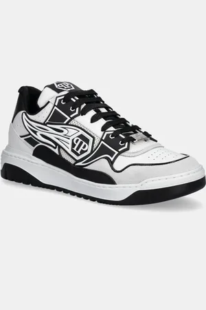 Philipp Plein Sneakers in pelle Lo-Top Hexagon colore MSC4017 PLE010N 0102