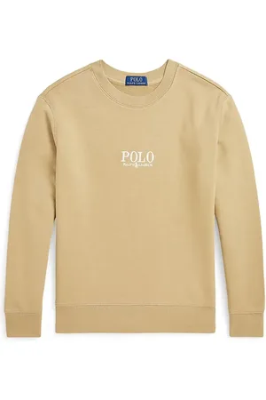 Ralph Lauren Felpa in cotone bambino/a colore con applicazione 323958154002