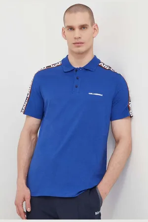 Karl Lagerfeld Polo in cotone colore