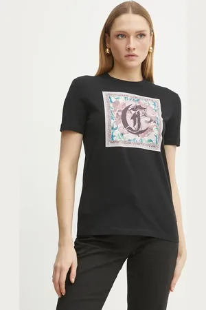 Roberto Cavalli T-shirt in cotone donna colore 78PAHC12 CJ600