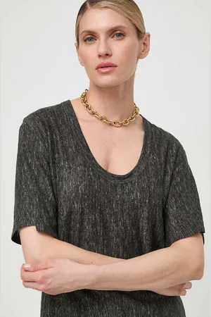 Pinko Maglietta in lino colore