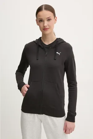 PUMA Felpa donna colore con cappuccio 682406