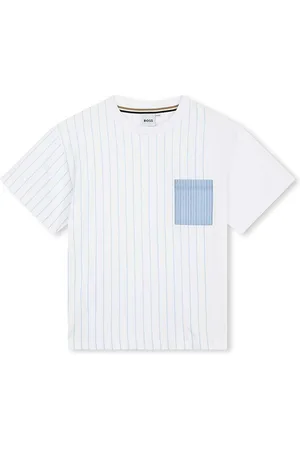 HUGO BOSS T-shirt in cotone per bambini colore