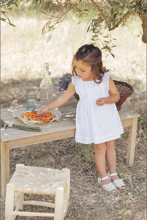 Tartine Et Chocolat Vestito in cotone neonata colore
