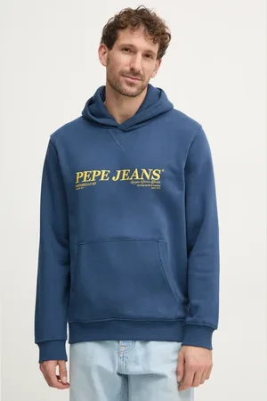 Pepe Jeans Felpa DYLAN HOODIE uomo colore con cappuccio con applicazione PM582755