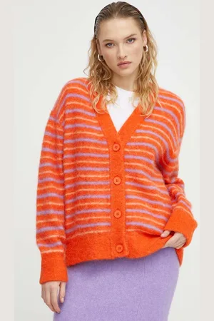 American Vintage Cardigan in lana colore