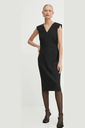 HUGO BOSS Vestito in lana colore 50535279
