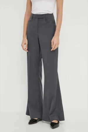 REMAIN Pantaloni in misto lana colore