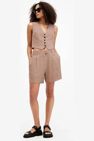 AllSaints Pantaloncini in lino misto DERI LYN colore WT027Y
