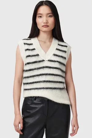 AllSaints Gilè in lana RIGA donna colore W002KC
