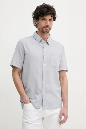 Pepe Jeans Camicia di lino AMARO uomo colore PM308847