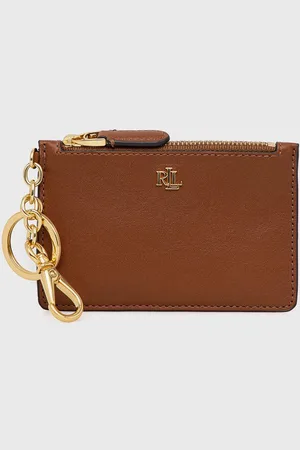 Ralph Lauren Portacarte in pelle donna