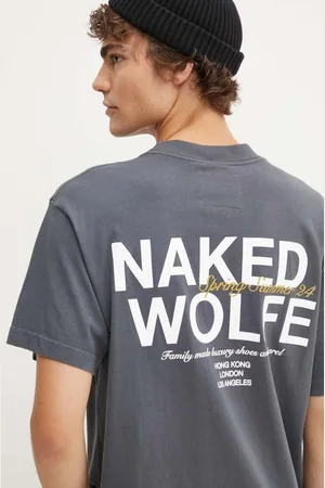 Naked Wolfe T-shirt in cotone uomo colore classic.tee