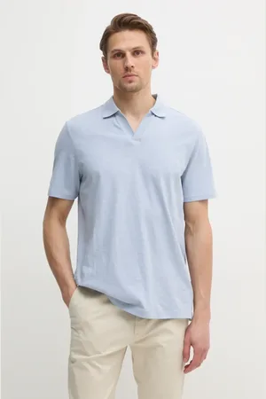 Calvin Klein Polo con aggiunta di lino colore K10K114136