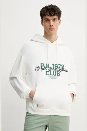 Pepe Jeans Felpa in cotone TALBOT HOODIE uomo colore con cappuccio con applicazione PM582848