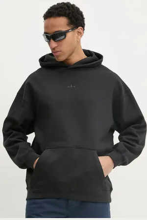 adidas Felpa in cotone Essential uomo colore con cappuccio JC9572