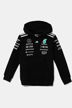 adidas Felpa per bambini MER colore con cappuccio JX0683