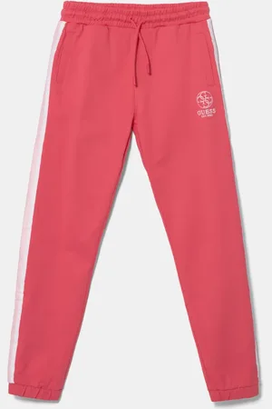 Guess Pantaloni tuta in cotone bambino/a colore con applicazione J5RQ11 KAD74
