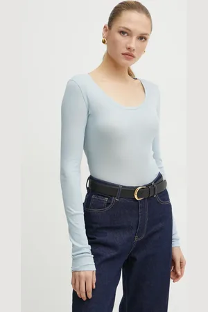 HUGO BOSS Top a maniche lunghe in cotone colore 50518862