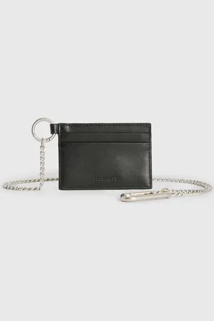 AllSaints Portacarte in pelle MAKOTO CHAIN CARD HO colore M169XB