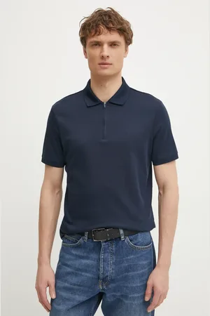 Calvin Klein Polo in cotone colore nero K10K112754