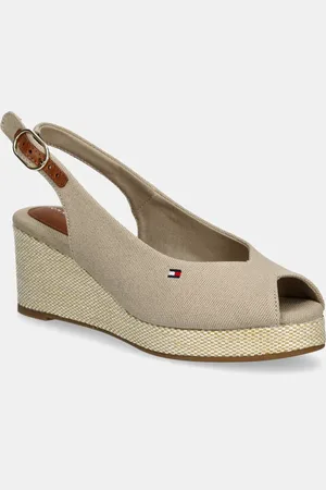 Tommy Hilfiger Sandali FLAG MID WEDGE ESPAD SLINGBACK colore FW0FW08595
