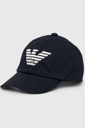 Emporio Armani Cappello con visiera in cotone bambini