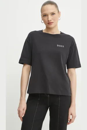 HUGO BOSS T-shirt in cotone donna colore 50535106