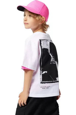 Marc Jacobs T-shirt in cotone per bambini colore W60448