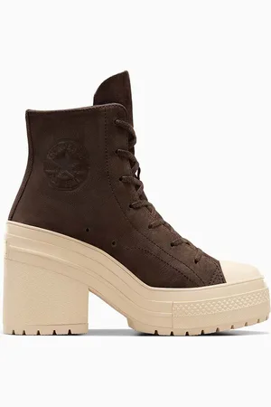 Converse Scarpe da ginnastica in camoscio Chuck 70 De Luxe Heel Platform colore A11542C