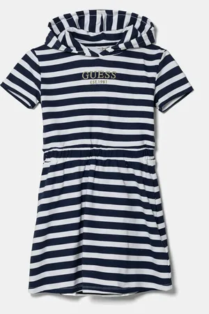 Guess Vestito di cotone bambina colore J5RK32 KA6R4