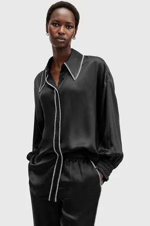 AllSaints Camicia con aggiunta di seta CHARLI STITCH colore W033PB