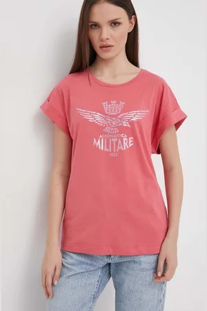Aeronautica Militare T-shirt in cotone donna colore