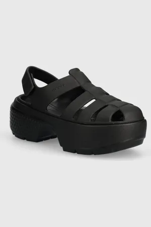 Crocs Sandali Stomp Fisherman Sandal donna colore 209938